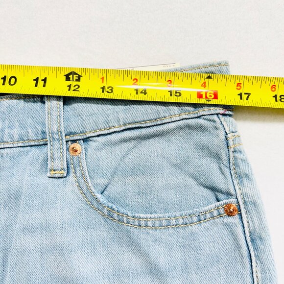 Universal Thread Women's Boyfriend Blue Jeans Size 8/R Rolled Tapered Leg NWT - Picture 9 of 14